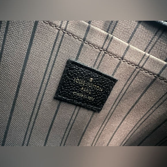 Louis Vuitton Montaigne MM Leather Handbag with Strap - Picture 10 of 14